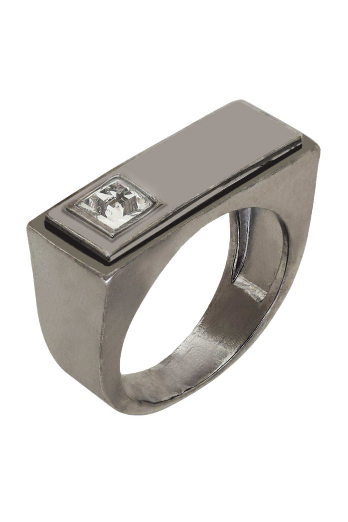 Embellished Rectangle Ring 
