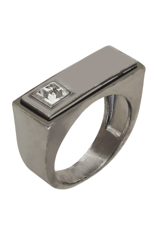 Embellished Rectangle Ring 