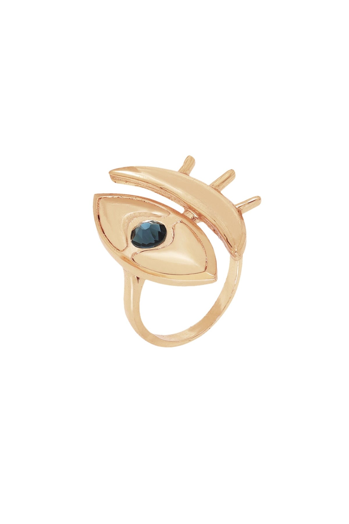 Evil Eye Shaped Ring 
