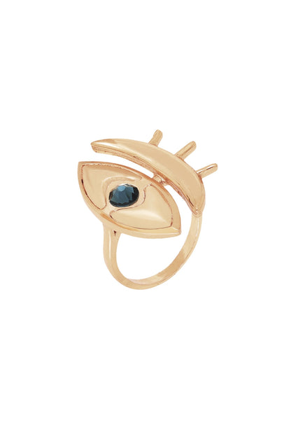 Evil Eye Shaped Ring 
