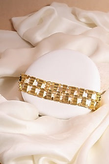 Gold Plated Brass Choker Necklace