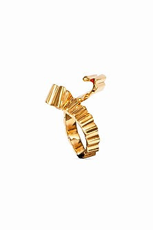 Gold Plated Brass Ring