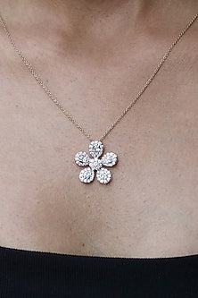 14kt Yellow Gold Lab Grown EF Diamond Pendant