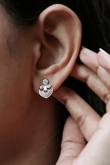14kt Yellow Gold Lab Grown EF Diamond Stud Earrings