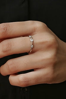 14Kt Yellow Gold Ring With Lab Grown Diamonds