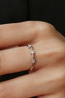 14Kt Yellow Gold Ring With Lab Grown Diamonds