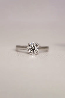 14Kt White Gold With Evolve Lab Grown Diamond Ring