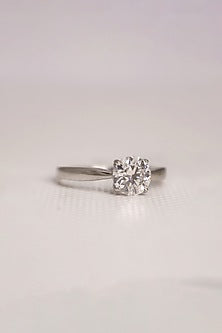 14Kt White Gold With Evolve Lab Grown Diamond Ring