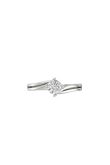 14Kt White Gold Ring With Solixen Lab Grown Diamonds