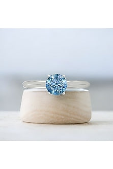 14Kt White Gold Ring With Verve Lab Grown Diamonds