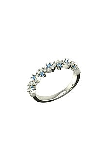 14Kt White Gold Ring With Velo Lab Grown Diamonds