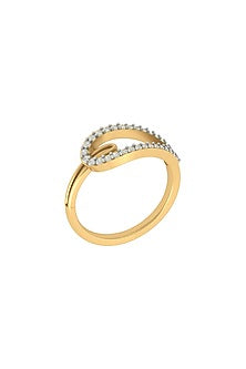 14Kt Yellow Gold Ring With Enchant Lab Grown Diamonds