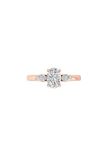 14Kt Rose Gold Ring With Propel Lab Grown Diamonds