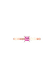 14Kt Rose Gold Ring With Orbit Lab Grown Diamonds