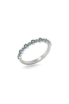 14Kt White Gold Ring With Exulta Lab Grown Diamonds