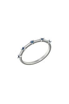 14Kt White Gold Ring With Gleam Lab Grown Diamonds