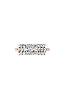 14Kt Rose Gold Ring With Nova Lab Grown Diamonds