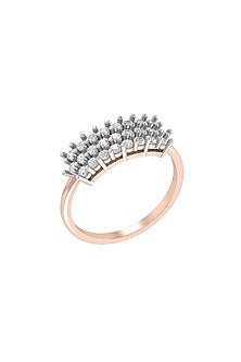 14Kt Rose Gold Ring With Nova Lab Grown Diamonds