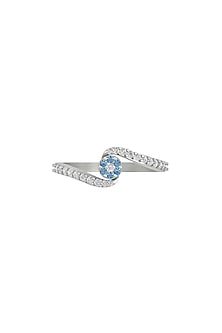 14Kt White Gold Ring With Savor Lab Grown Diamonds
