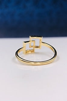 14Kt White Gold Ring With Pique Lab Grown Diamonds