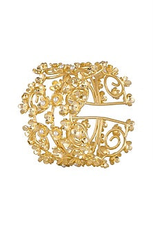 Gold Plated Handcrafted Pearl Bracelet