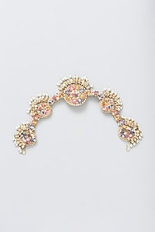 Resham & Zari Hand Embroidered Hair Accessory