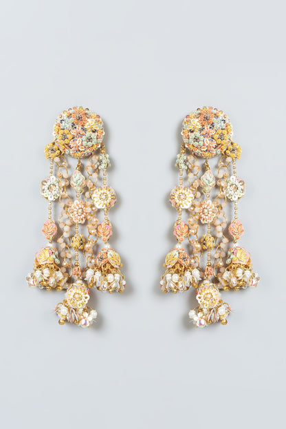 Hand Embroidered Earrings