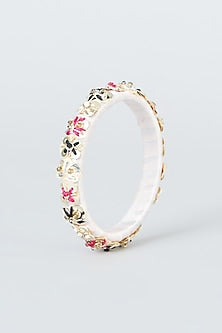 Hand Embroidered Bangles (Set Of 3)