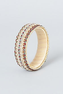 Bangles With Hand Embroidery (Set Of 3)