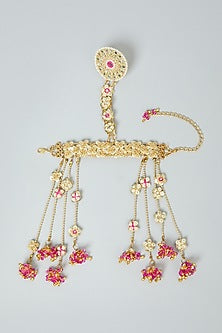 Hand Embroidered Hand Harness