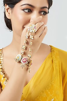 Hand Harness With Hand Embroidery