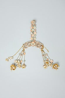 Hand Embroidered Hand Harness