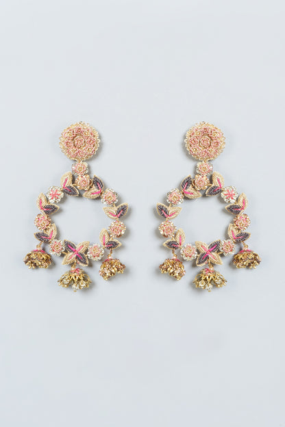 Hand Embroidered Earrings
