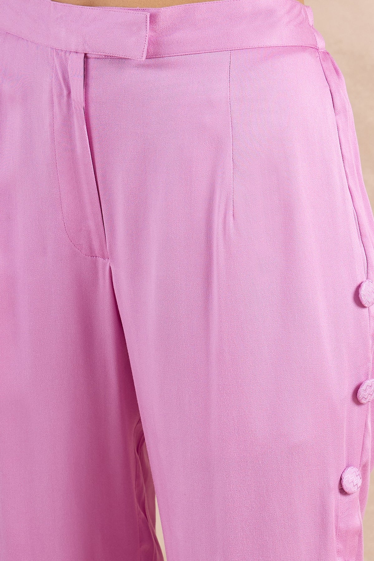 Purple Herringbone Co-Ord Set