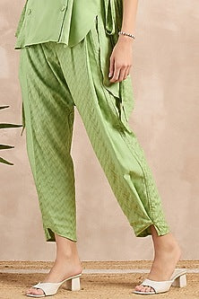 Mint Green Herringbone Co-Ord Set