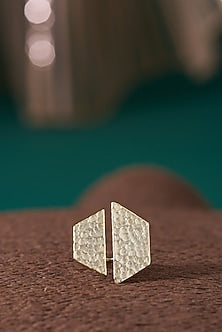 Gold Plated Textured Ring