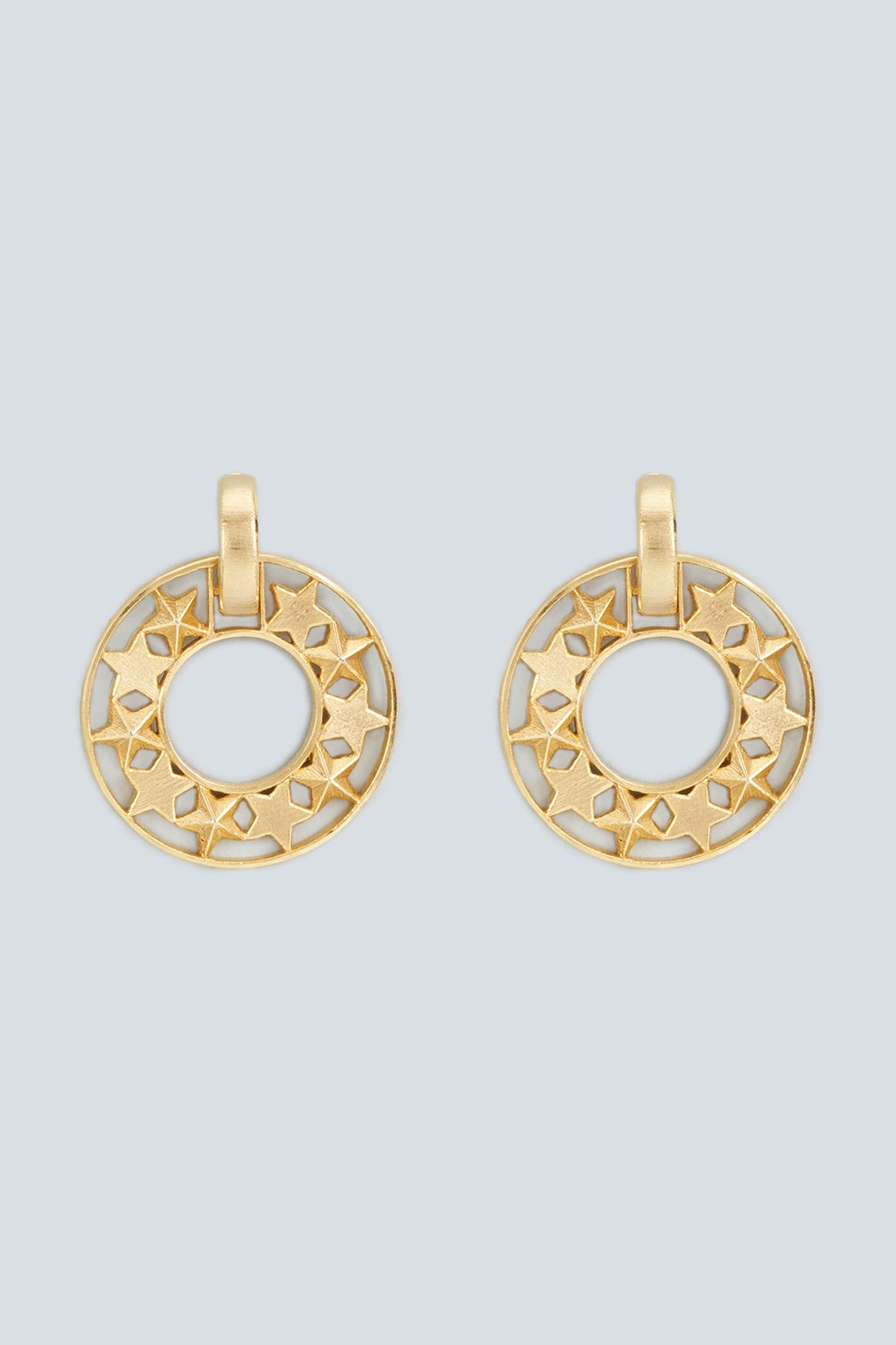 Gold Plated Handcrafted Dangler Earrings