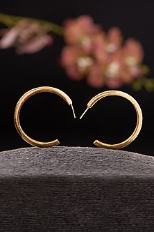 Gold Plated Hoop Earrings