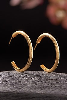 Gold Plated Hoop Earrings