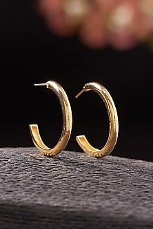 Gold Plated Hoop Earrings