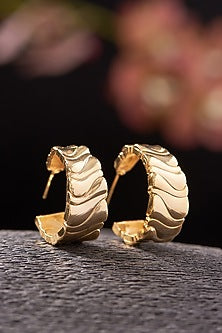 Gold Plated Mia Hoop Earrings