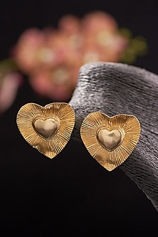 Gold Plated Nola Stud Earrings