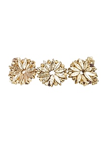 Gold Finish Freshwater Pearl Bracelet