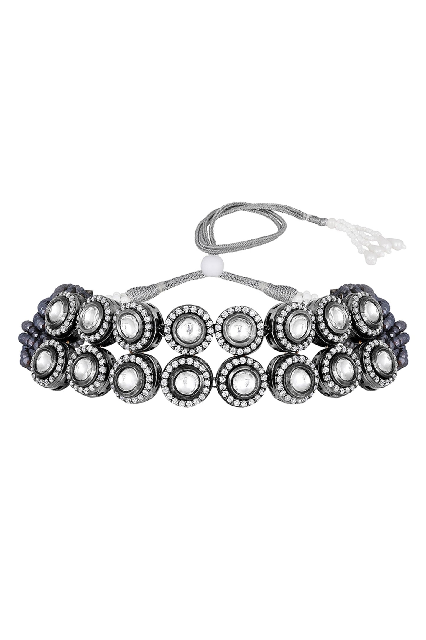 Stone Embellished Choker Set 