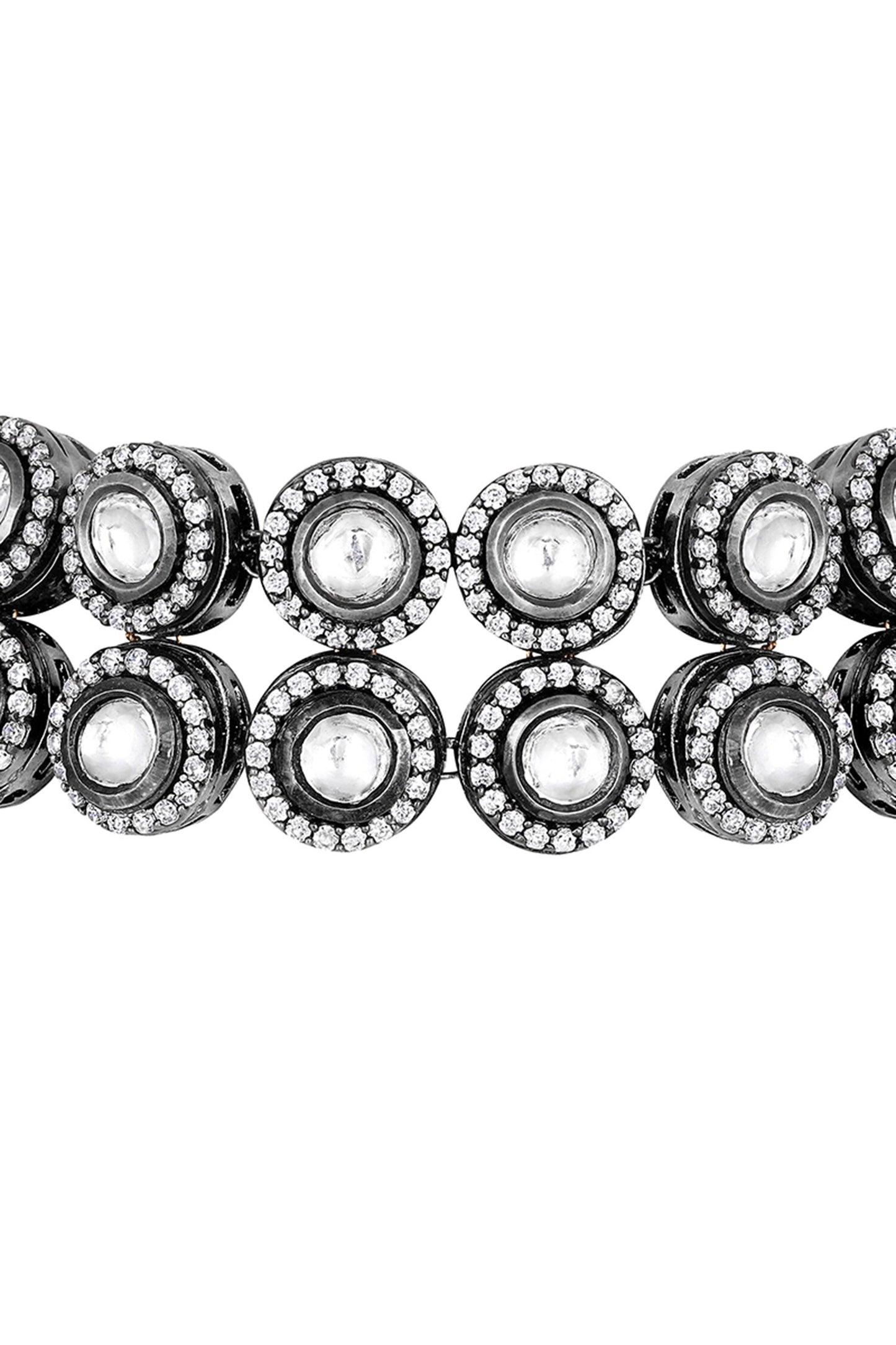 Stone Embellished Choker Set 