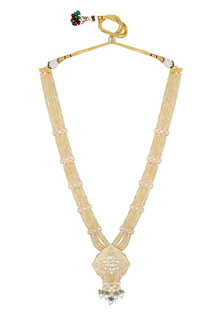 Agate Embellished Necklace Set 