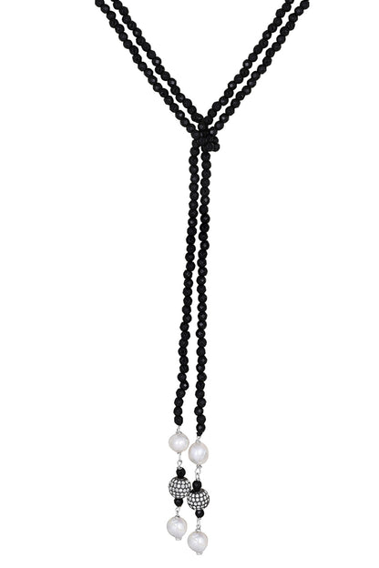 Agate Long Necklace 