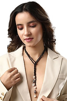 Kundan Polki & Agate Long Necklace
