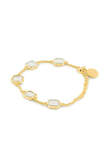 Gold Plated Mirror Bracelet