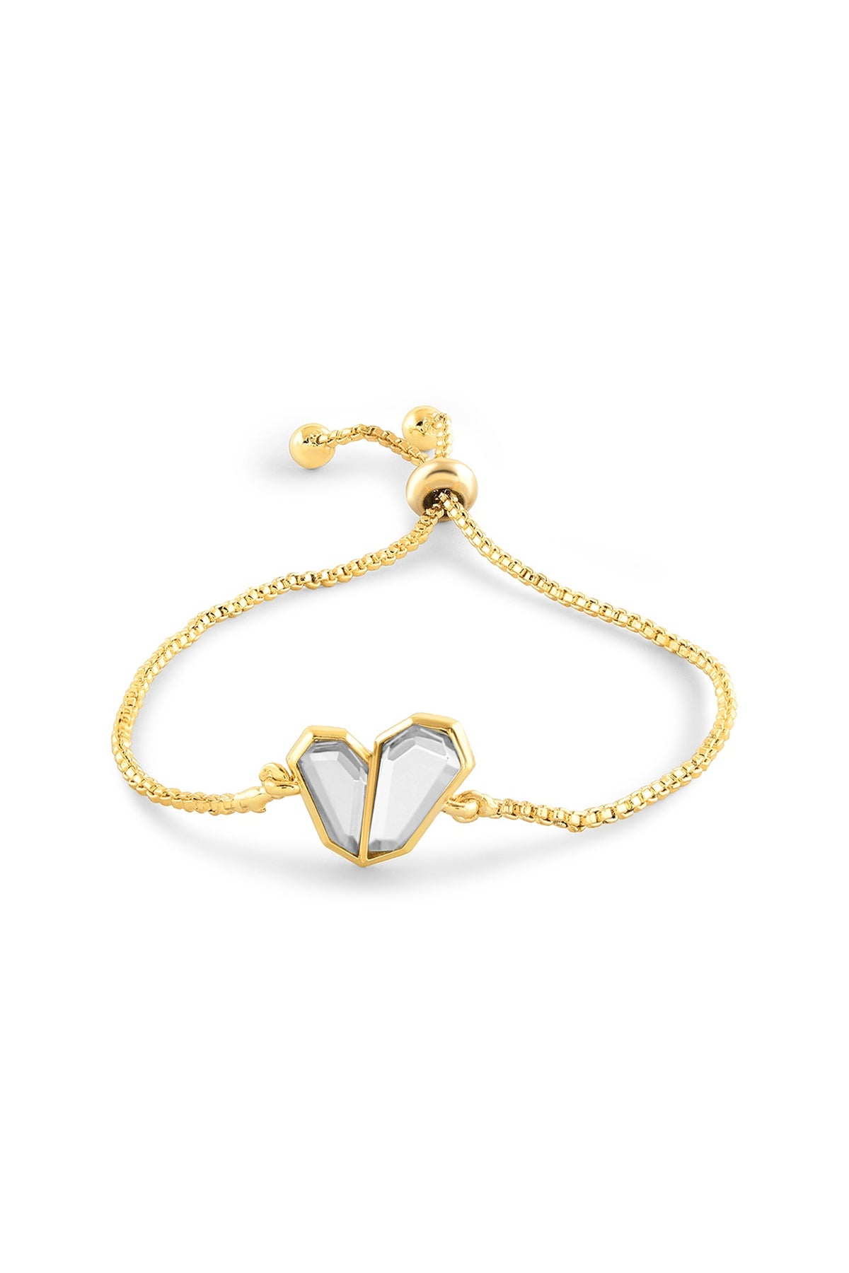 Gold Plated Mirror Bracelet